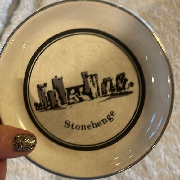 1977 Stonehenge, small glass plate - Picture 3 of 3